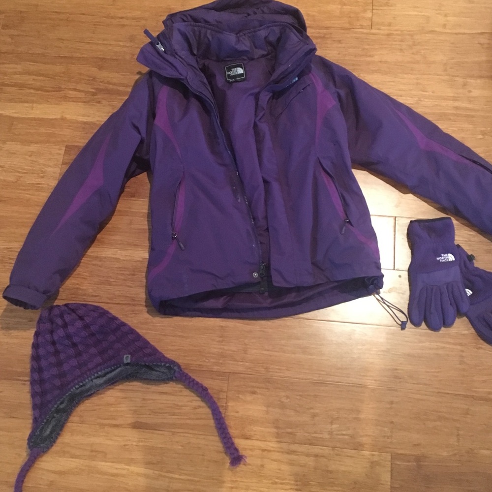The north face winter gear set